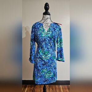 Lilly Pulitzer Fairfax 3/4 Sleeve Dress Size XL